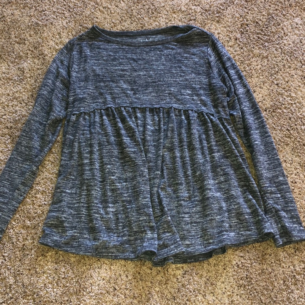Grey target maternity shirt